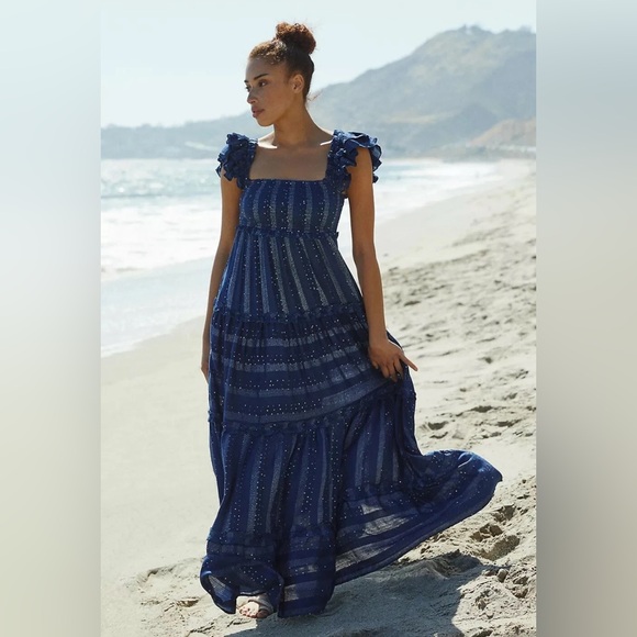 Anthropologie Dresses & Skirts - Anthropologie PQ Swim Victoria tiered maxi dress M/L